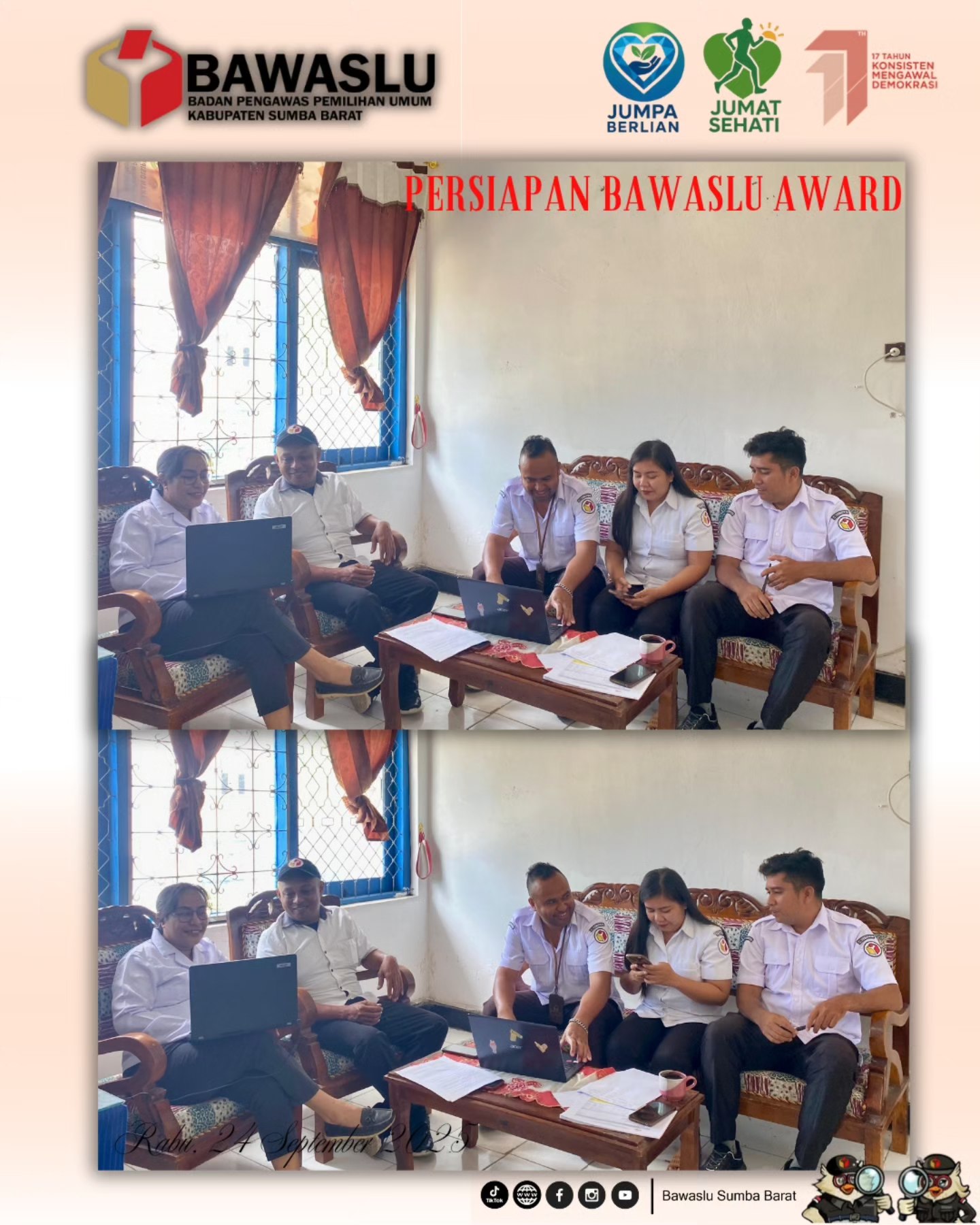 persiapan Bawaslu Award